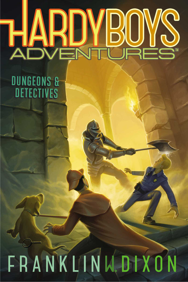 Dungeons & Detectives (Hardy Boys Adventures) book cover by Franklin  W. Dixon