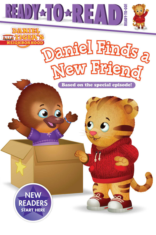 Daniel Finds a New Friend: Ready-to-Read Ready-to-Go! (Daniel Tiger's Neighborhood) book cover by Maggie Testa