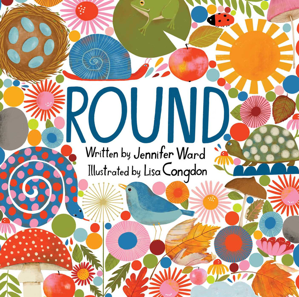 Round book cover by Jennifer Ward