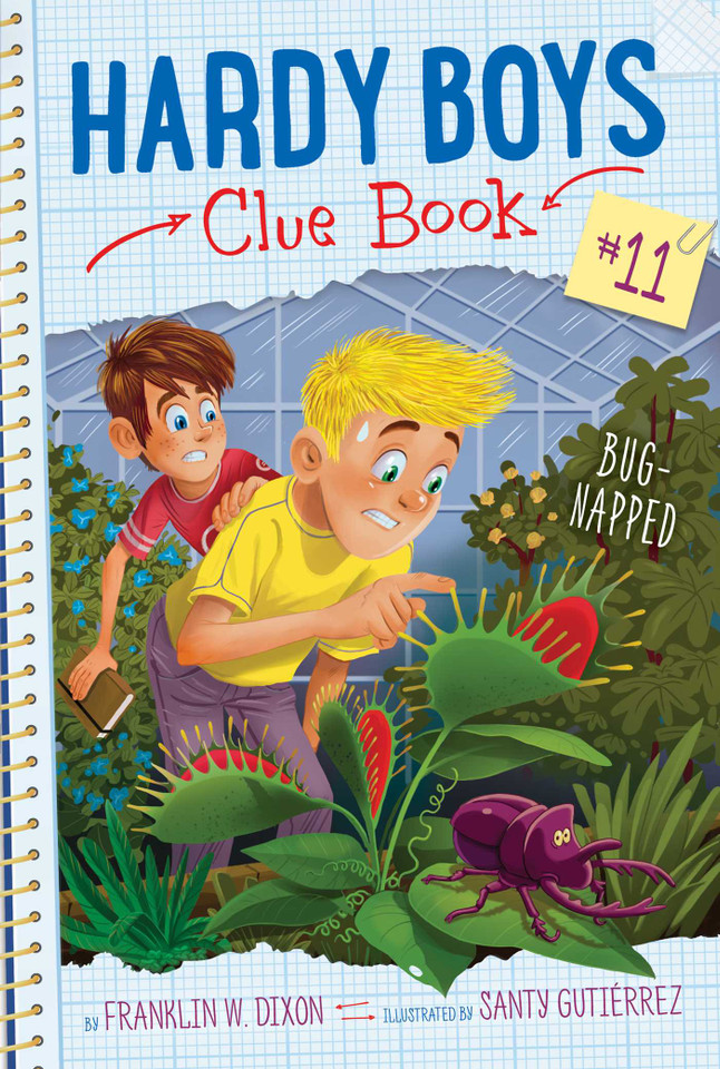 Bug-Napped (Hardy Boys Clue Book) book cover by Franklin  W. Dixon