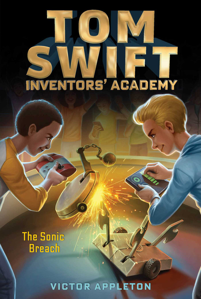 The Sonic Breach (Tom Swift Inventors' Academy) book cover by Victor Appleton