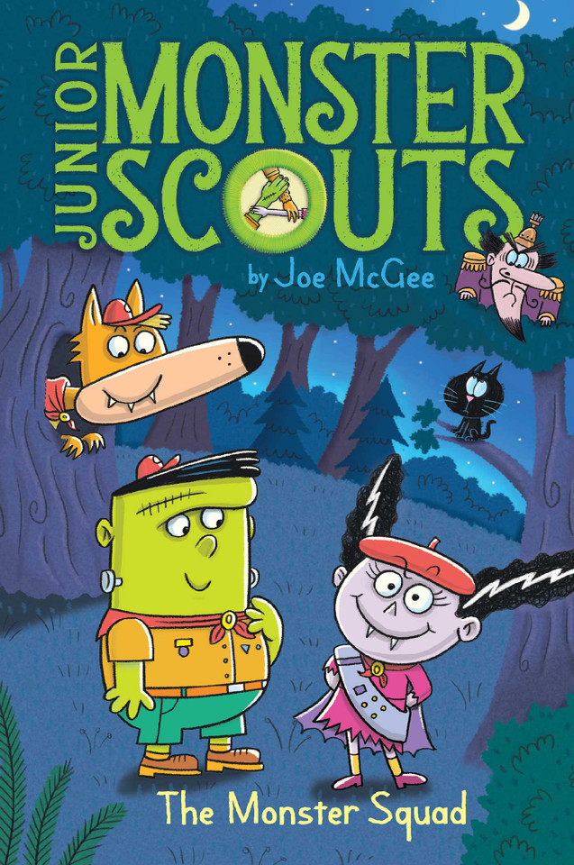 The Monster Squad (Junior Monster Scouts) book cover by Joe McGee