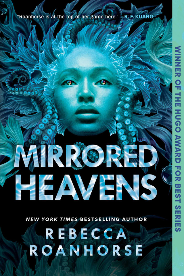 Mirrored Heavens (Between Earth and Sky) book cover by Rebecca Roanhorse