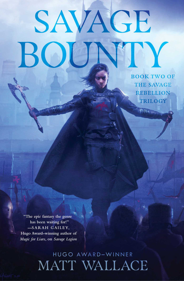 Savage Bounty (Savage Rebellion) book cover by Matt Wallace