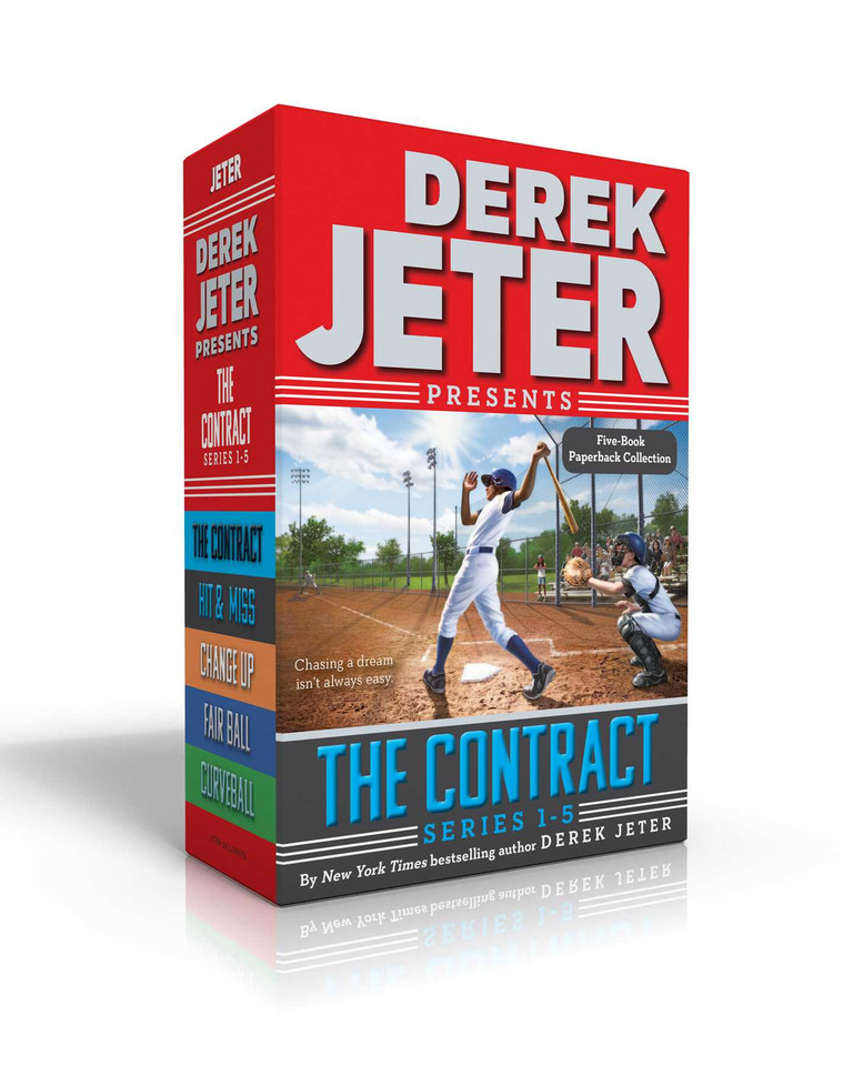 The Contract Series Books 1-5 (Boxed Set): The Contract; Hit & Miss; Change Up; Fair Ball; Curveball (Jeter Publishing) book cover by Derek Jeter, Paul Mantell