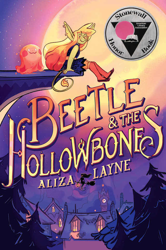Beetle & the Hollowbones (The Beetle Books) book cover by Aliza Layne