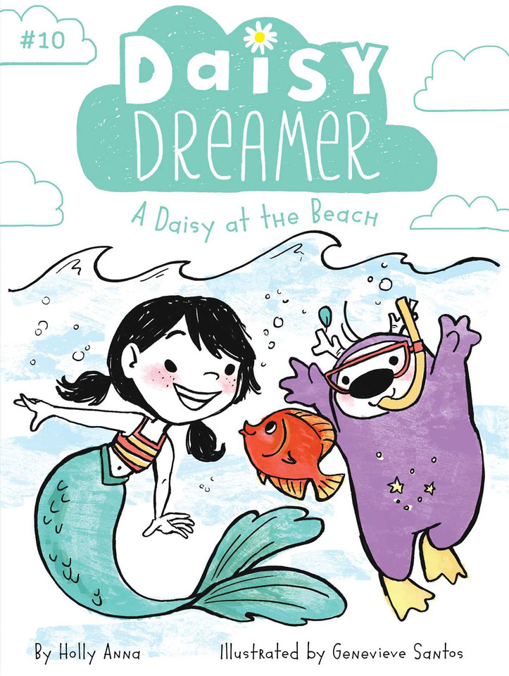 A Daisy at the Beach (Daisy Dreamer) book cover by Holly Anna