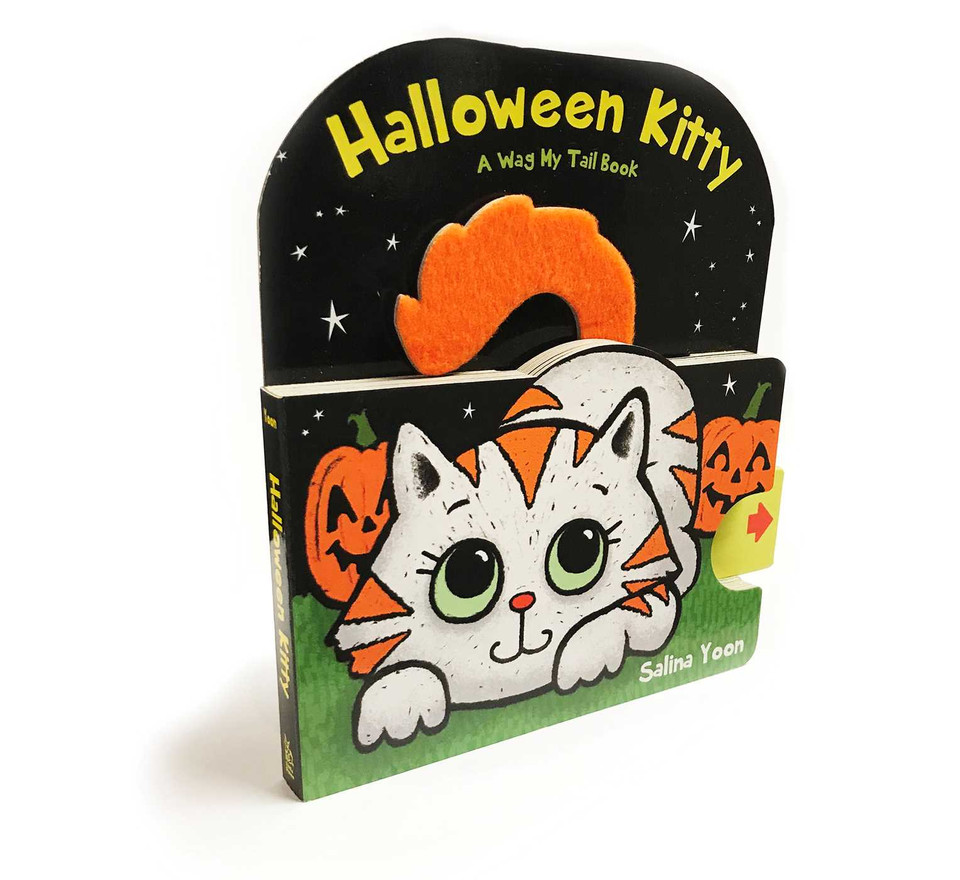 Halloween Kitty (A Wag My Tail Book) book cover by Salina Yoon