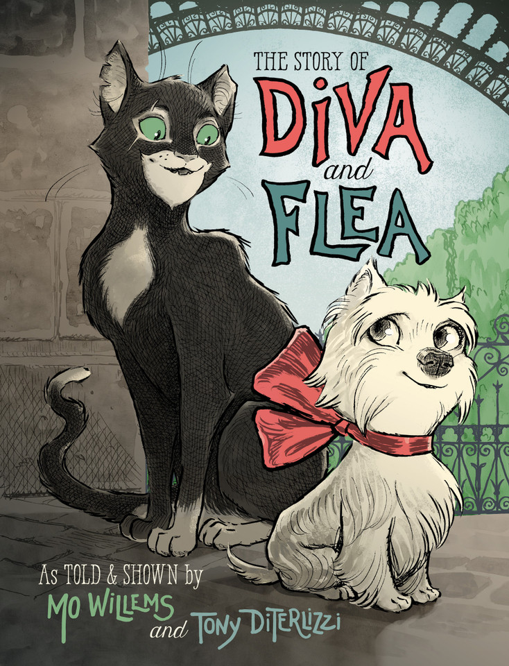 The Story of Diva and Flea book cover by Mo Willems
