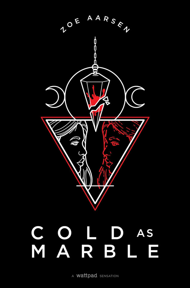 Cold as Marble (Light as a Feather) book cover by Zoe Aarsen