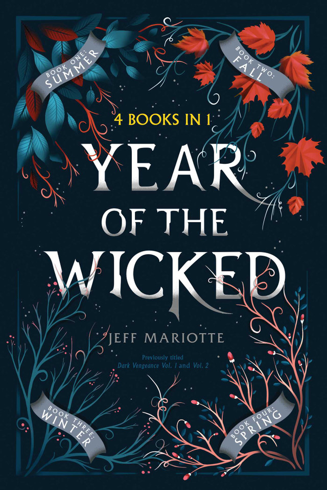 Year of the Wicked: Summer; Fall; Winter; Spring book cover by Jeff Mariotte