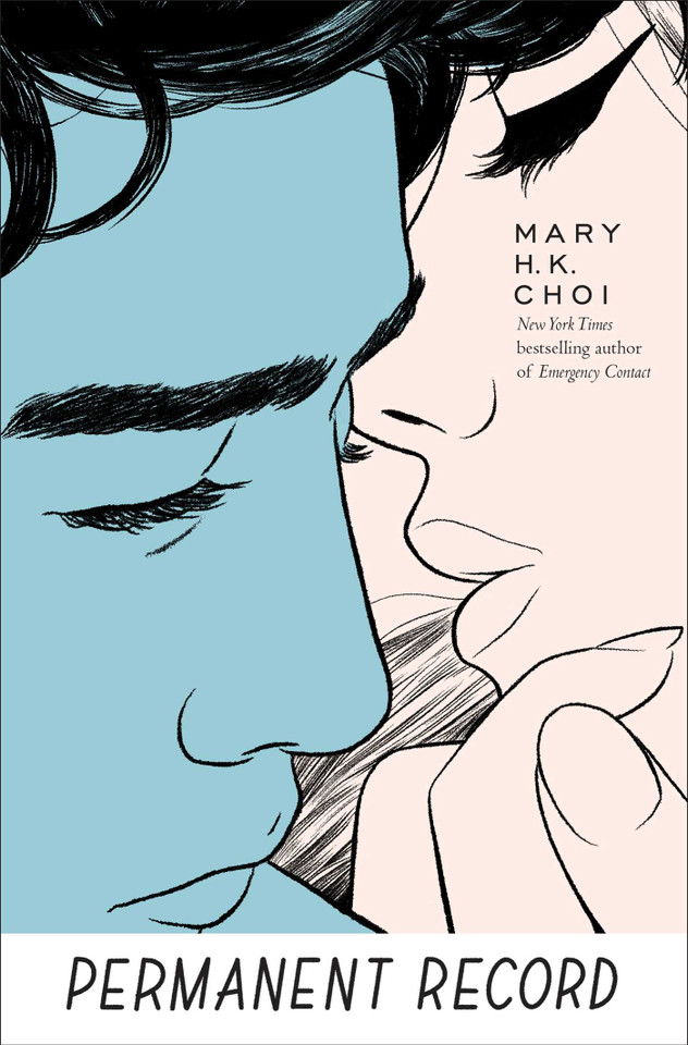 Permanent Record book cover by Mary H. K. Choi