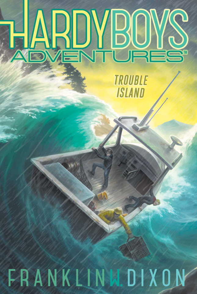 Trouble Island (Hardy Boys Adventures) book cover by Franklin  W. Dixon