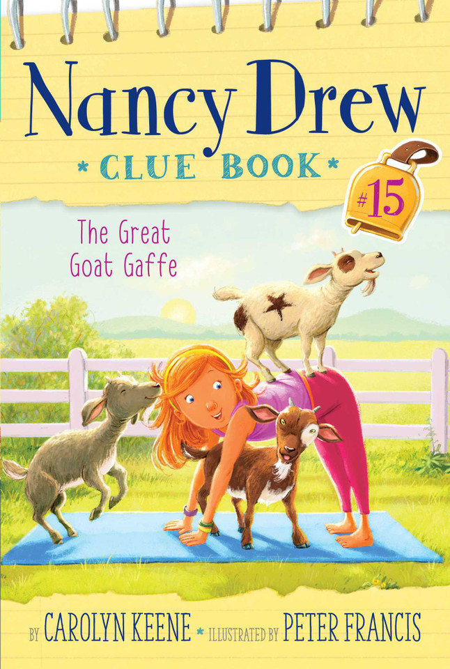 The Great Goat Gaffe (Nancy Drew Clue Book) book cover by Carolyn Keene