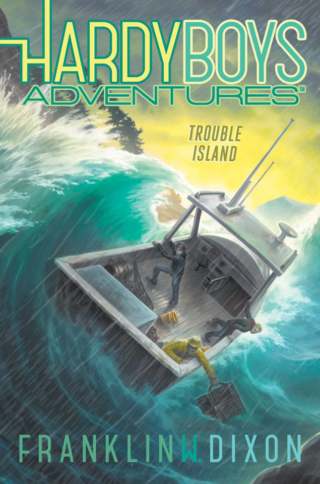 Trouble Island (Hardy Boys Adventures) book cover by Franklin  W. Dixon