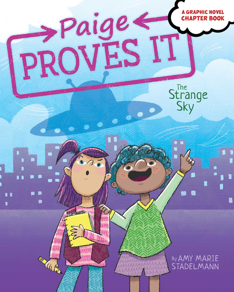 The Strange Sky (Paige Proves It) book cover by Amy Marie Stadelmann