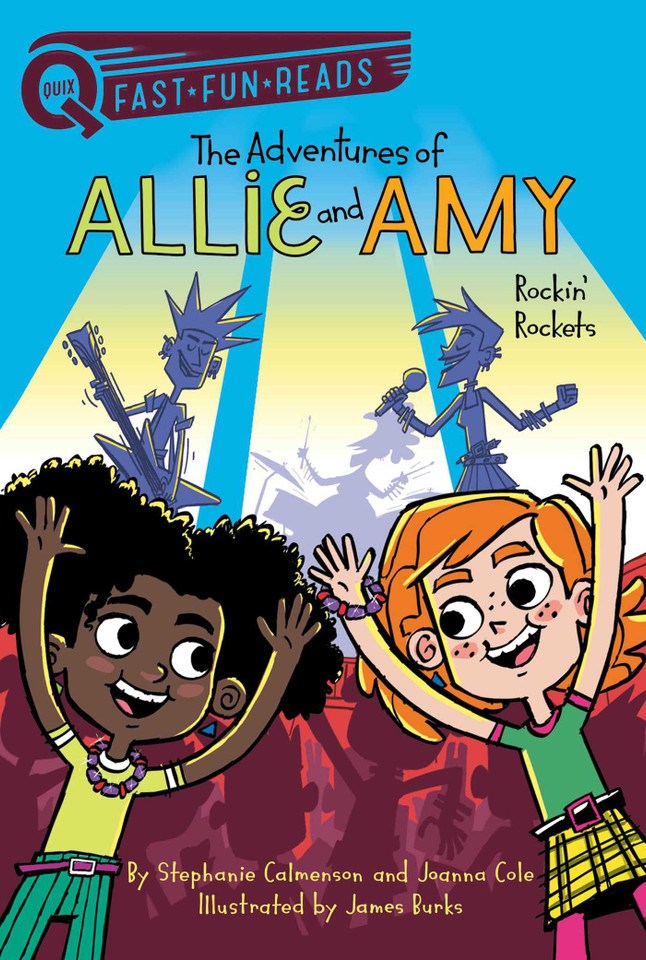 Rockin' Rockets: A QUIX Book (The Adventures of Allie and Amy) book cover by Stephanie Calmenson, Joanna Cole