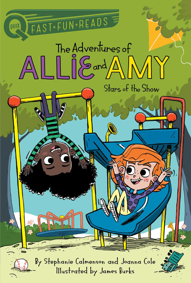 Stars of the Show: A QUIX Book (The Adventures of Allie and Amy) book cover by Stephanie Calmenson, Joanna Cole