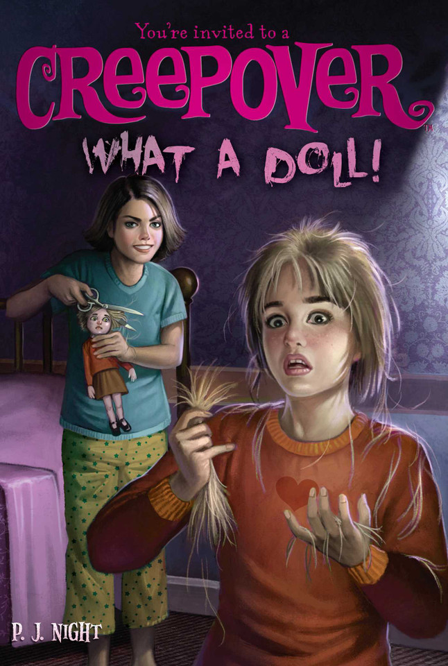 What a Doll! (You're Invited to a Creepover) book cover by P.J. Night
