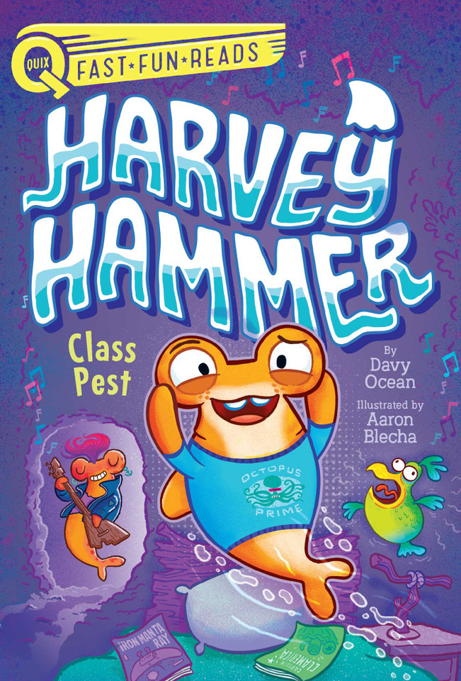 Class Pest: A QUIX Book (Harvey Hammer) book cover by Davy Ocean
