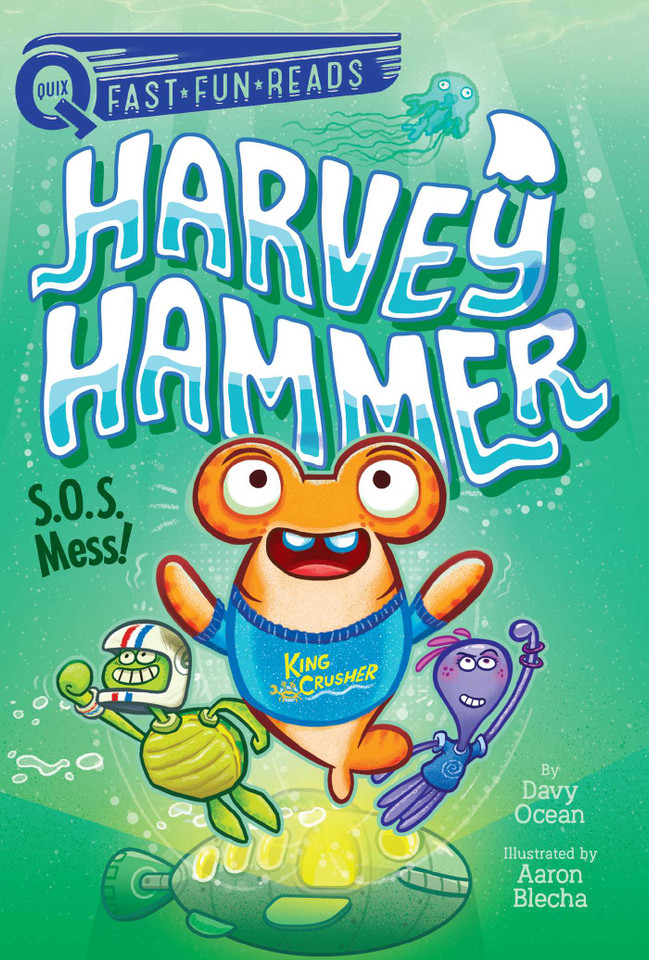 S.O.S. Mess!: A QUIX Book (Harvey Hammer) book cover by Davy Ocean