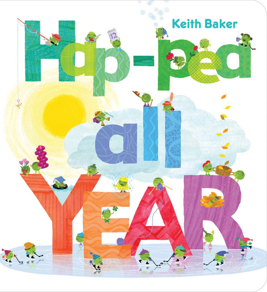 Hap-Pea All Year (The Peas Series) book cover by Keith Baker