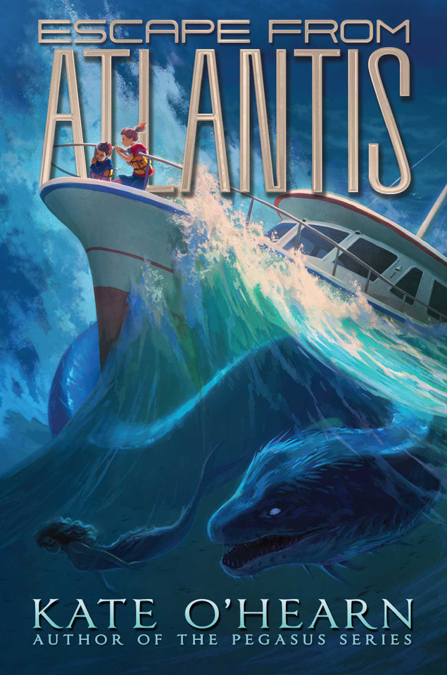 Escape from Atlantis (Atlantis) book cover by Kate O'Hearn