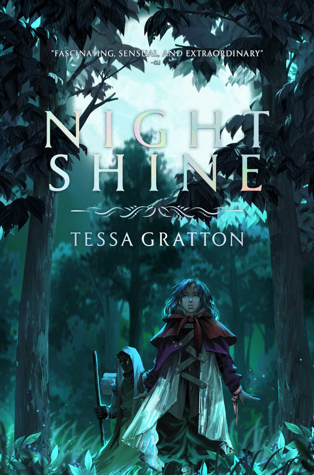 Night Shine book cover by Tessa Gratton