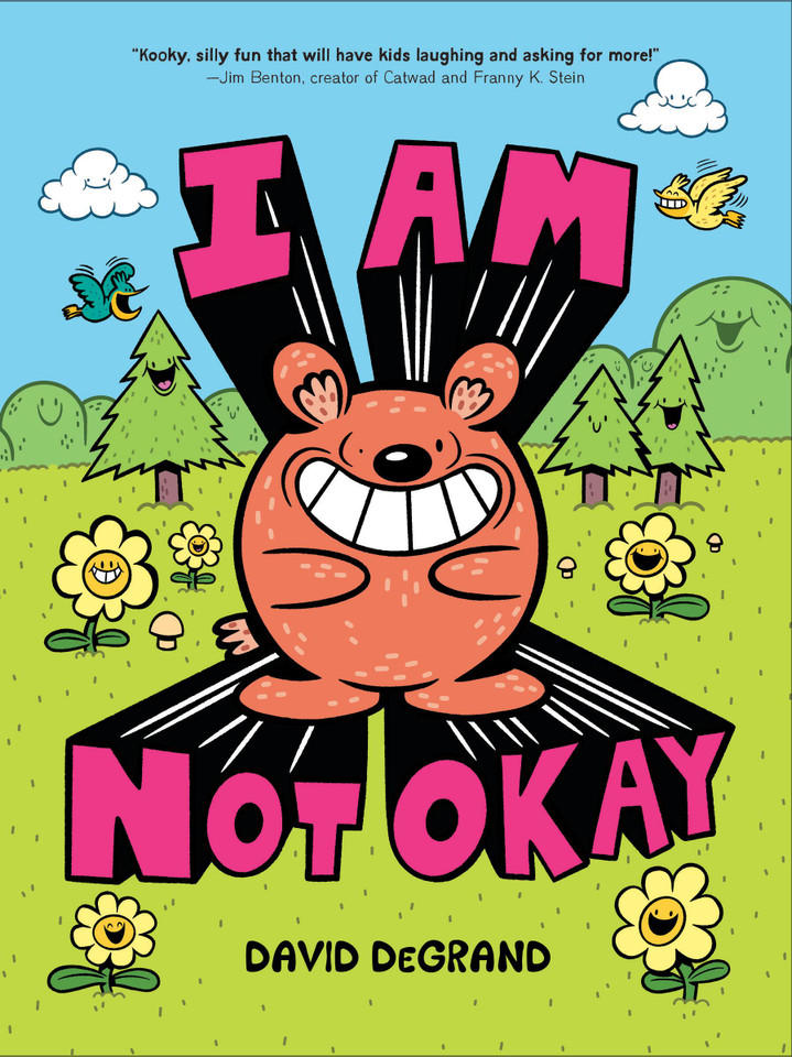 I Am Not Okay book cover by David DeGrand