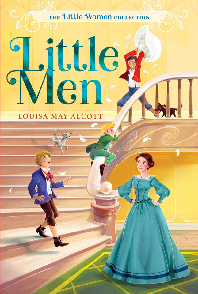 Little Men (The Little Women Collection) book cover by Louisa May Alcott