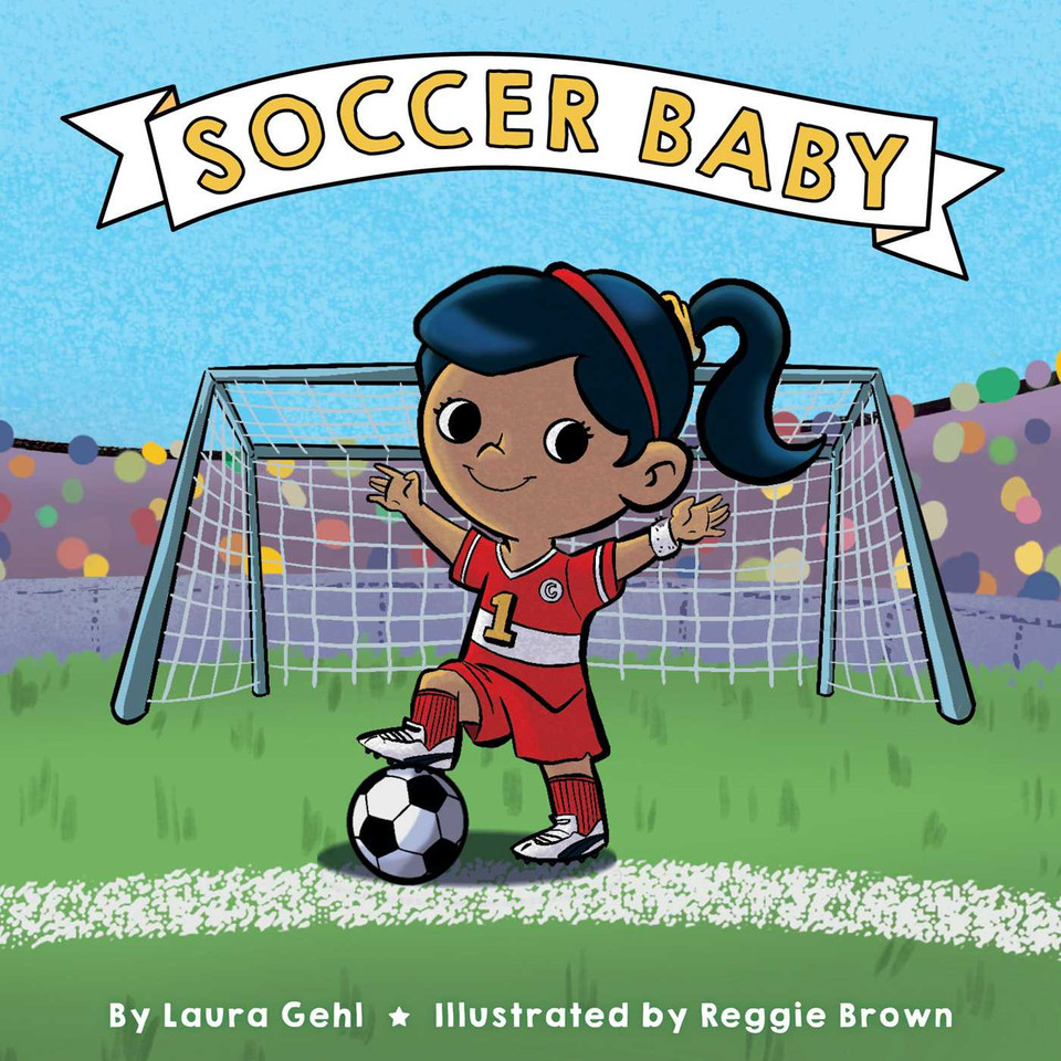 Soccer Baby book cover by Laura Gehl