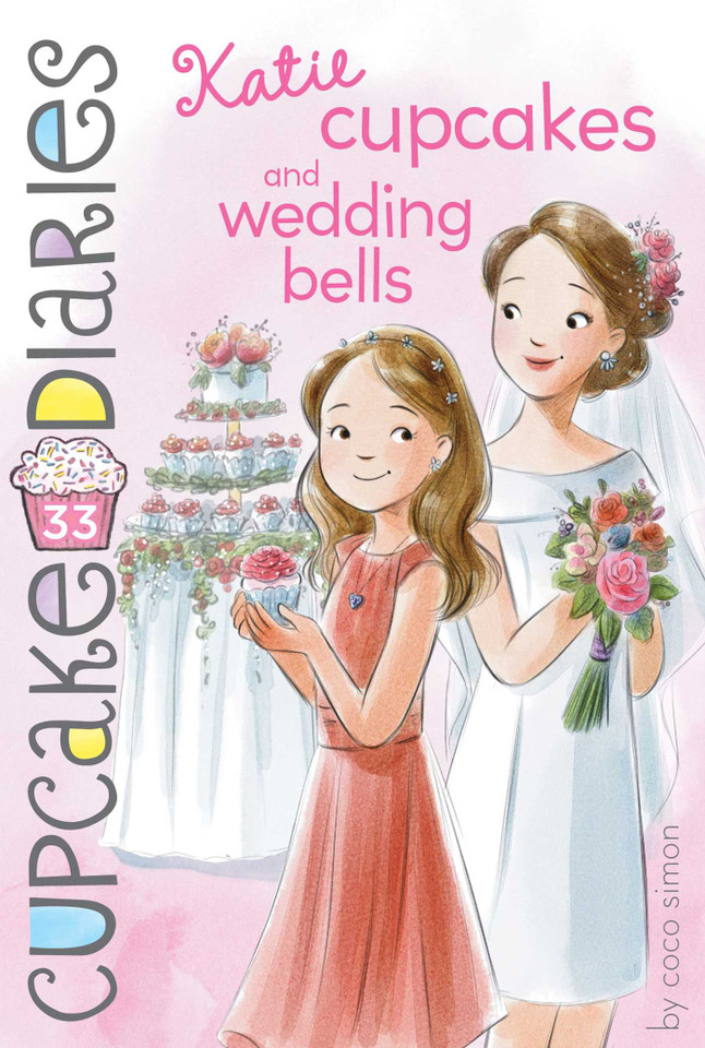 Katie Cupcakes and Wedding Bells (Cupcake Diaries) book cover by Coco Simon