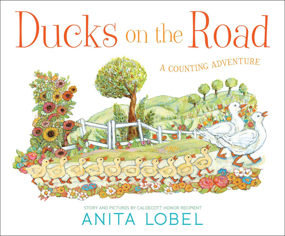 Ducks on the Road: A Counting Adventure book cover by Anita Lobel