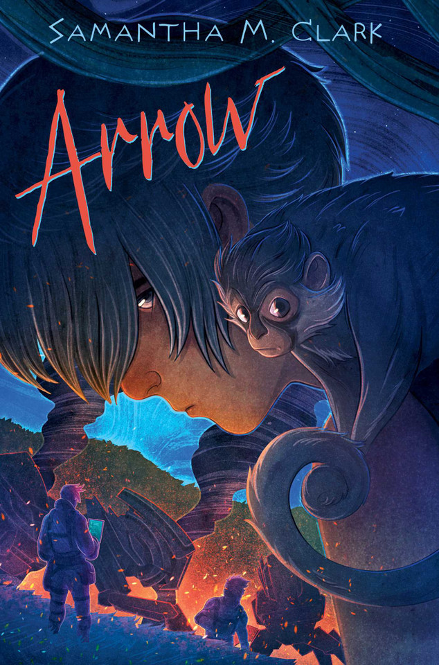 Arrow book cover by Samantha M. Clark