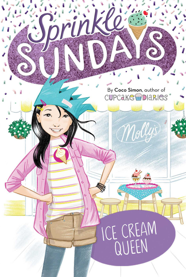 Ice Cream Queen (Sprinkle Sundays) book cover by Coco Simon