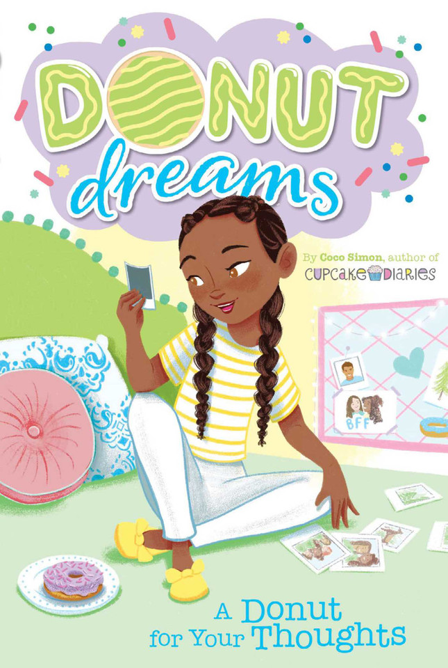 A Donut for Your Thoughts (Donut Dreams) book cover by Coco Simon