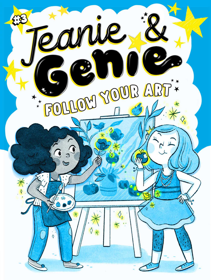 Follow Your Art (Jeanie & Genie) book cover by Trish Granted