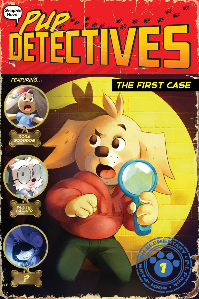 The First Case (Pup Detectives) book cover by Felix Gumpaw