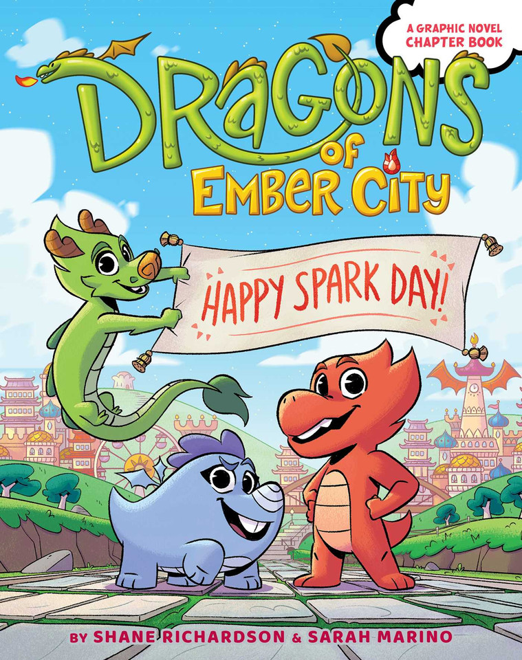 Happy Spark Day! (Dragons of Ember City) book cover by Shane Richardson, Sarah Marino