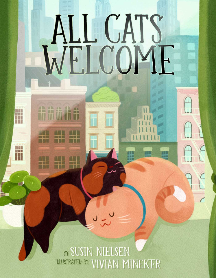 All Cats Welcome book cover by Susin Nielsen