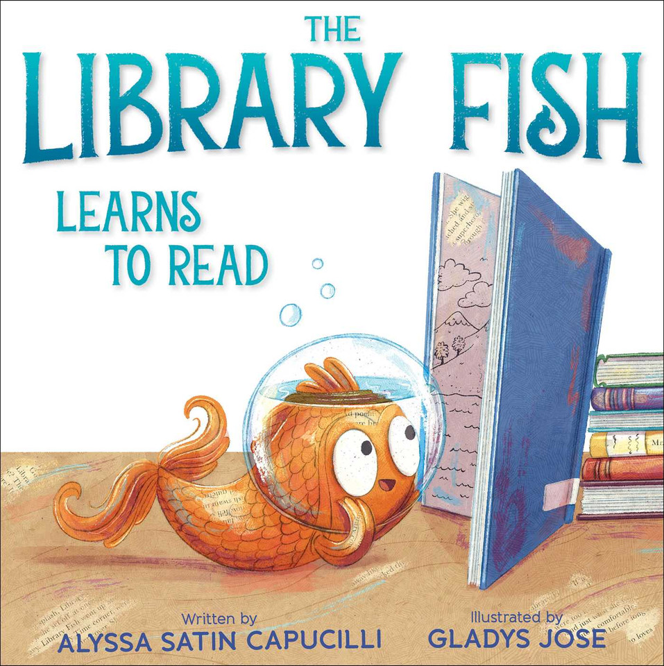 The Library Fish Learns to Read (The Library Fish Books) book cover by Alyssa Satin Capucilli