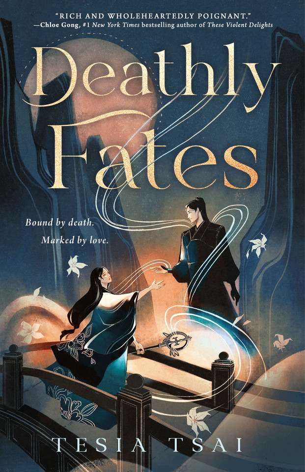 Deathly Fates book cover by Tesia Tsai