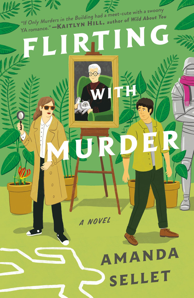 Flirting with Murder: A Novel (Castle Claude Mysteries #1) book cover by Amanda Sellet