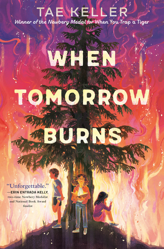 When Tomorrow Burns book cover by Tae Keller