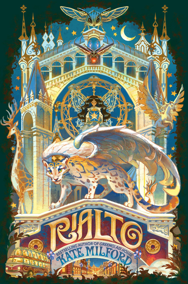 Rialto book cover by Kate Milford