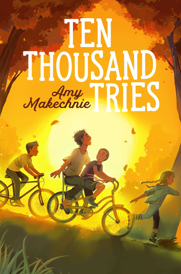 Ten Thousand Tries book cover by Amy Makechnie