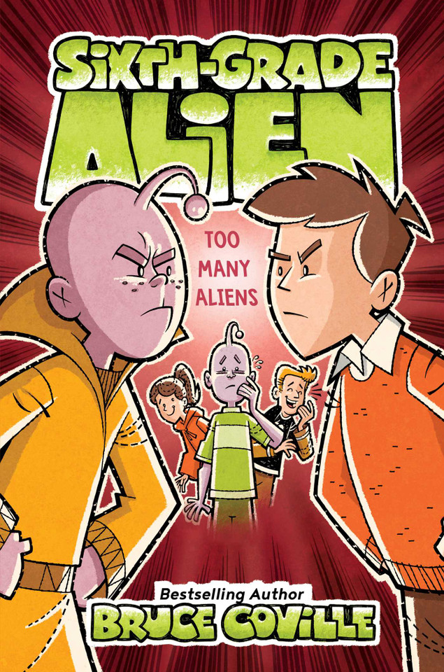 Too Many Aliens (Sixth-Grade Alien) book cover by Bruce Coville