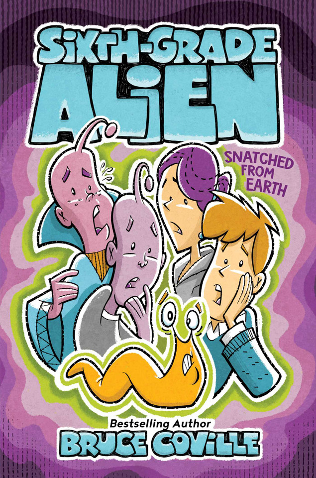 Snatched from Earth (Sixth-Grade Alien) book cover by Bruce Coville