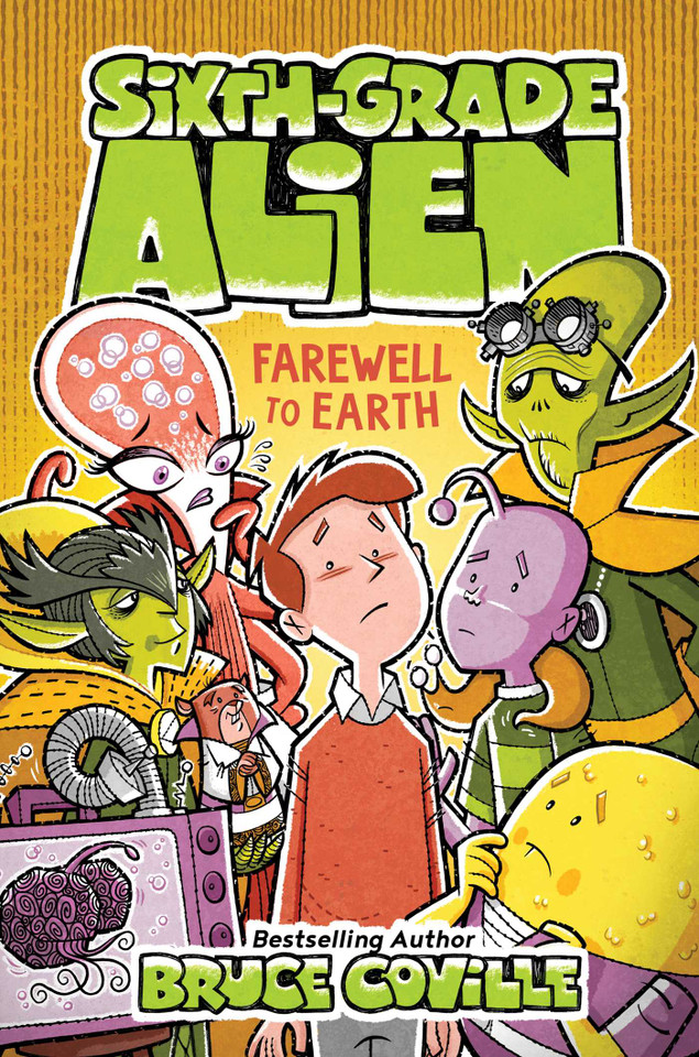 Farewell to Earth (Sixth-Grade Alien) book cover by Bruce Coville