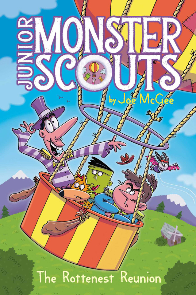 The Rottenest Reunion (Junior Monster Scouts) book cover by Joe McGee